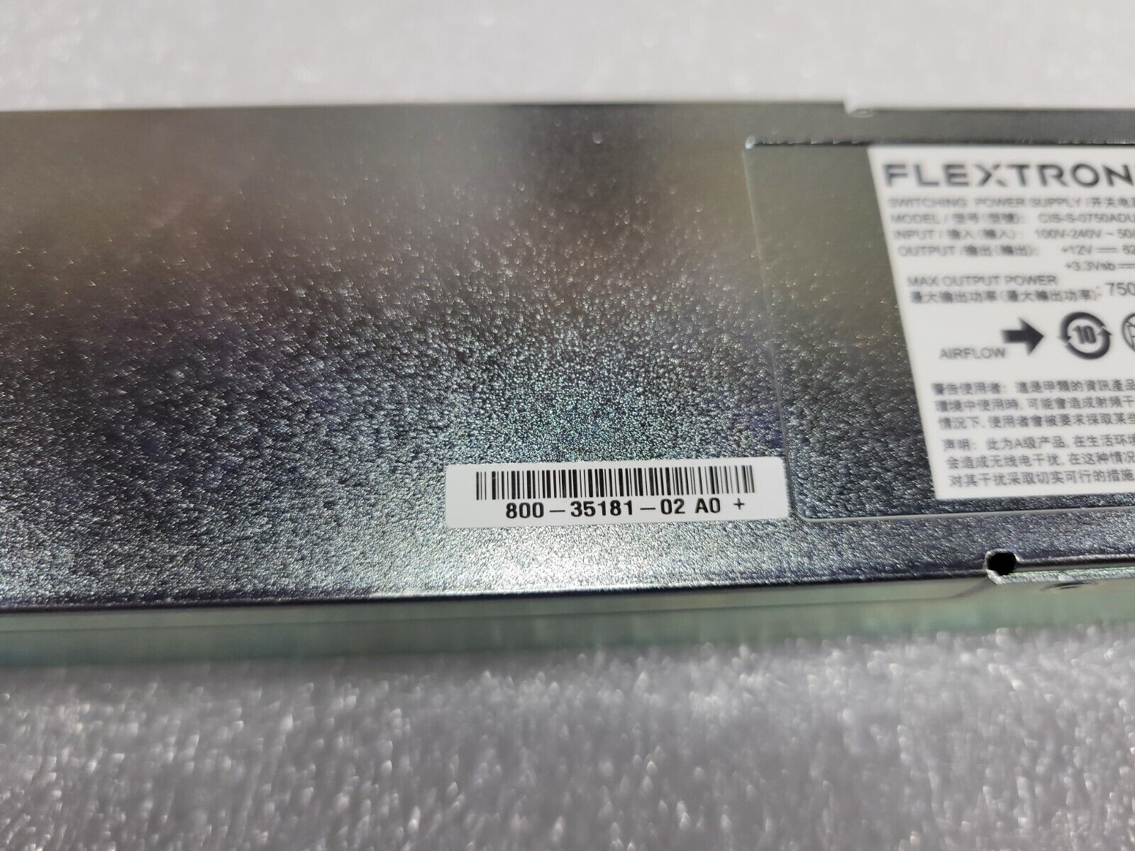 Cisco UCS-PSU-6248UP-AC Power Supply 750W 341-0506-01