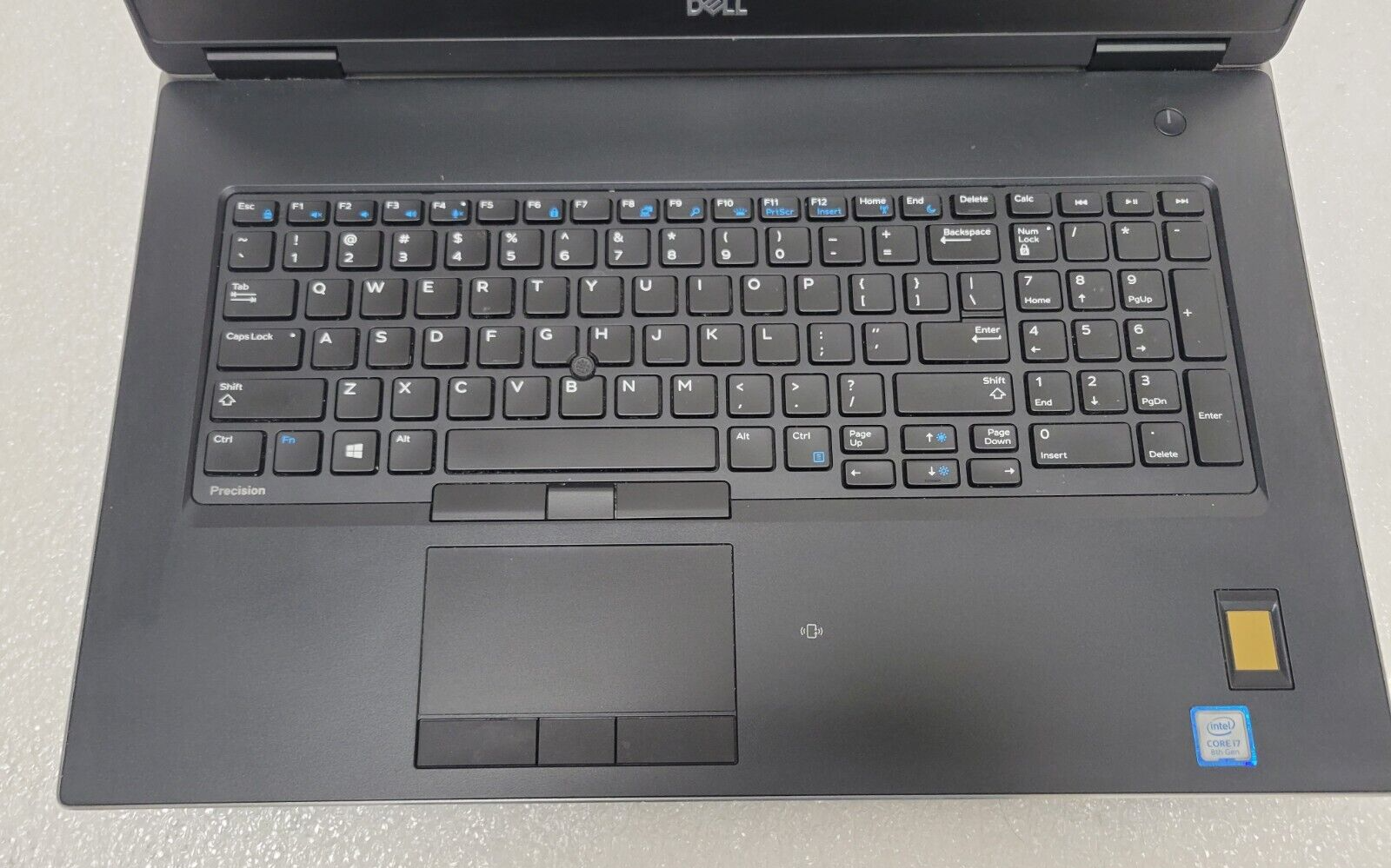 Dell Precision 7730 17.3” FHD Laptop i7-8850H 6 Core 32GB Ram 512 NVMe NVI P3200