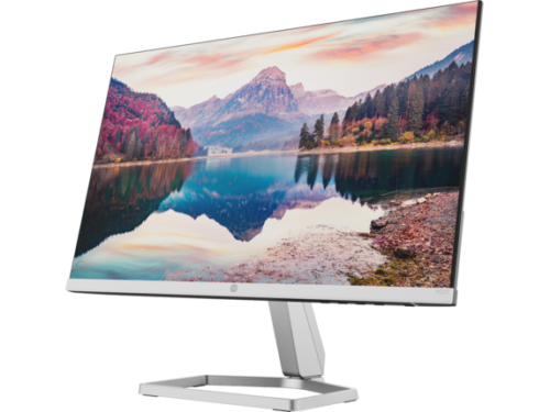 HP 21.5" IPS LED Full HD FreeSync Monitor - HP M22f - Silver & Black