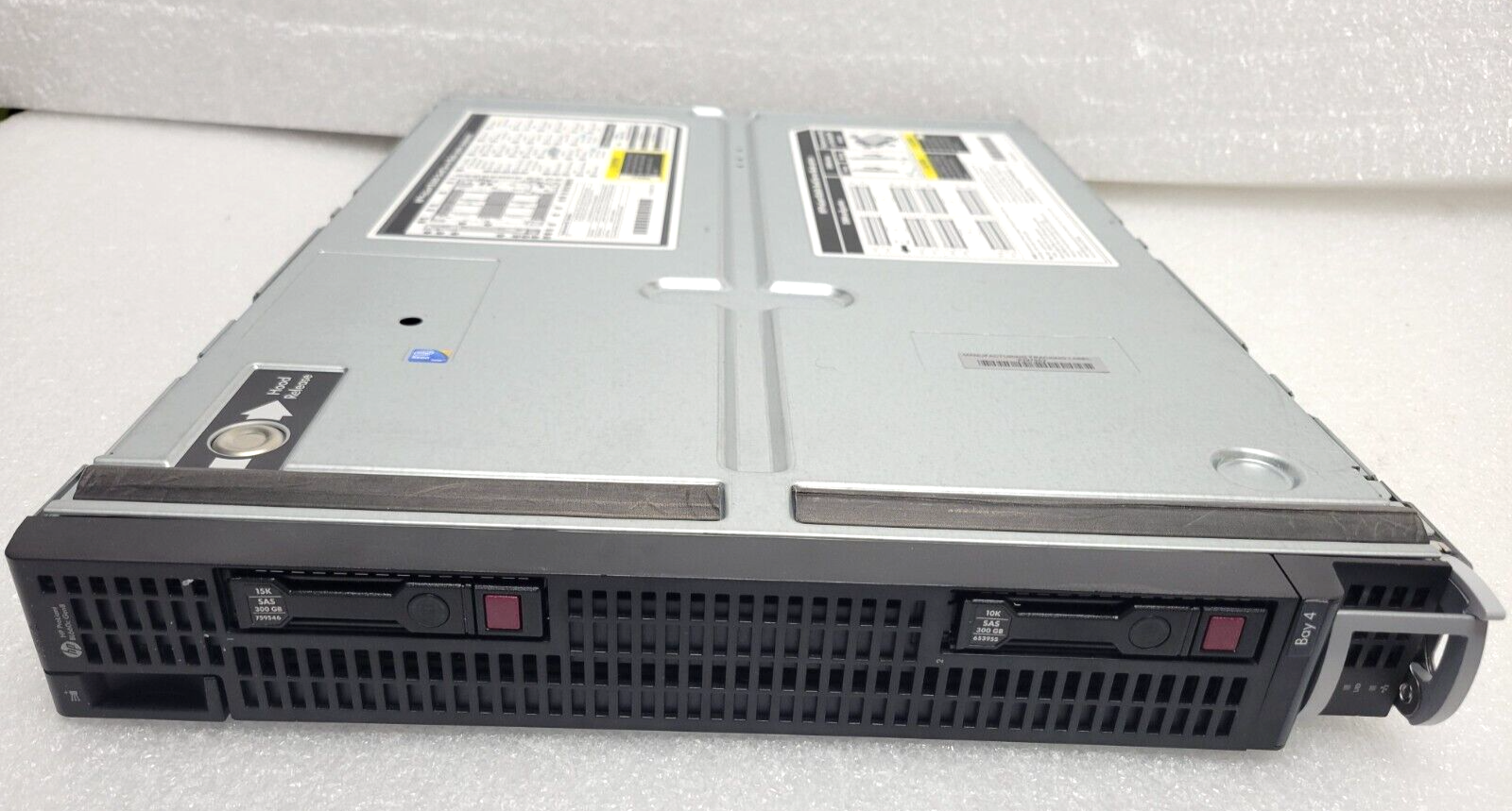 HPE ProLiant BL660c Gen8 4x Xeon E5-4657L V2 2.4GHz 1024GB Ram 600GB HDD Blade