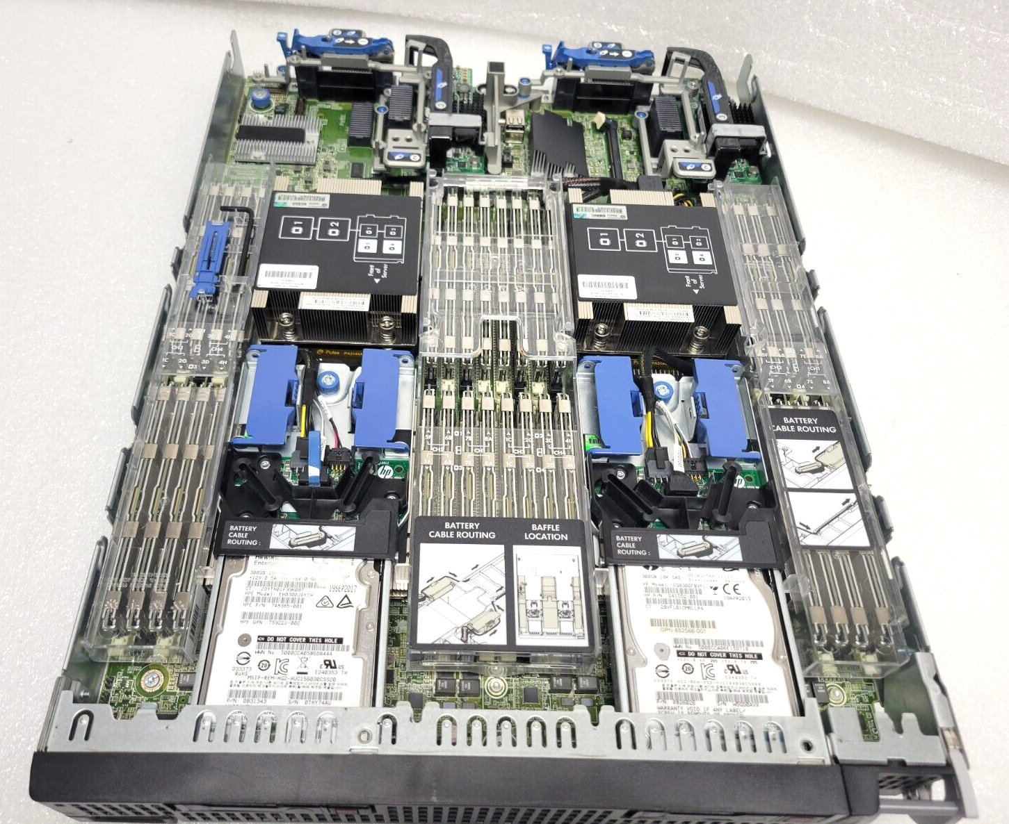 HPE ProLiant BL660c Gen8 4x Xeon E5-4657L V2 2.4GHz 1024GB Ram 600GB HDD Blade