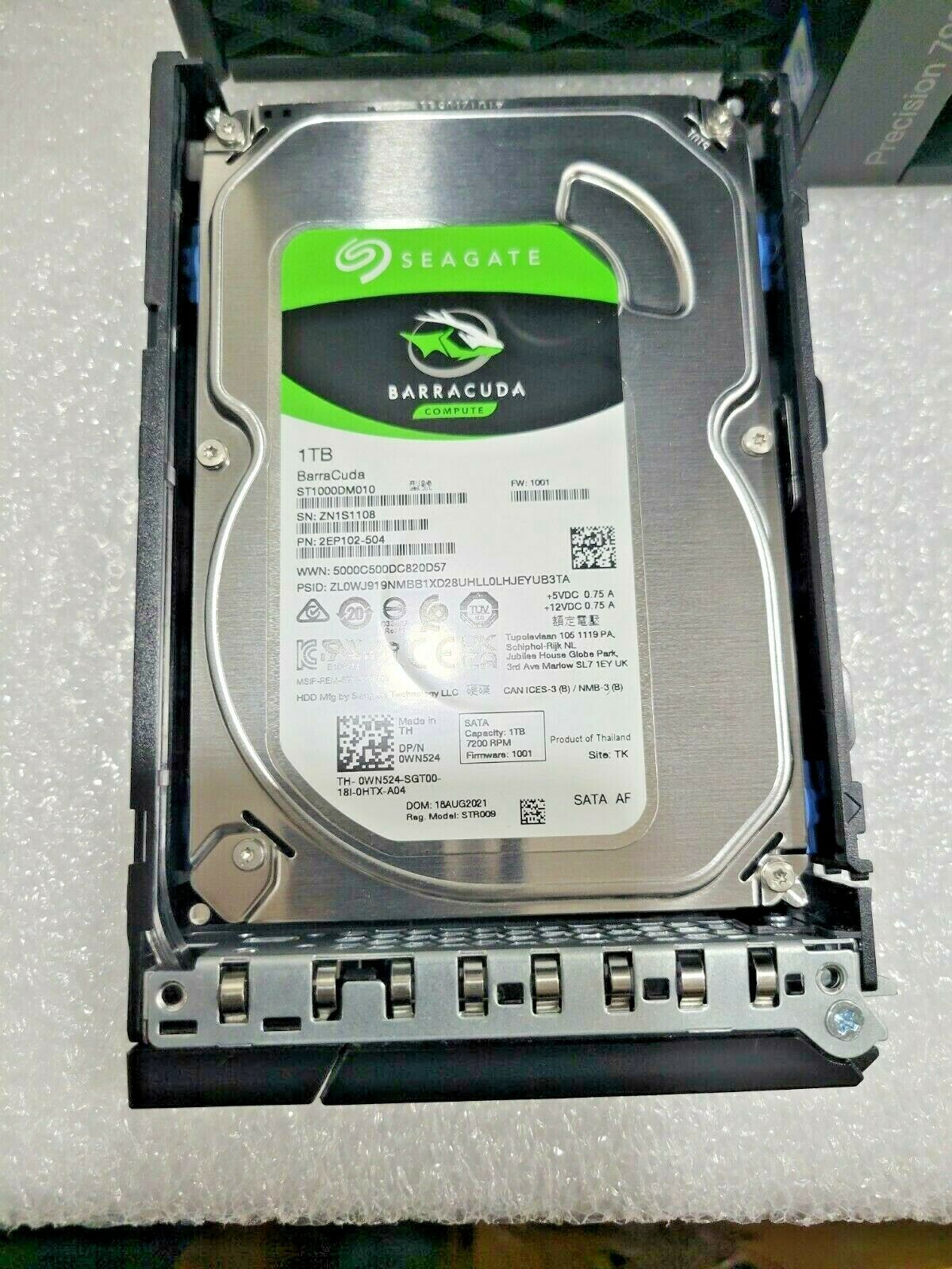 Dell Precision 7920 T Workstation intel Xeon Bronze 3204 1.90GHZ 48GB 512GB W10P