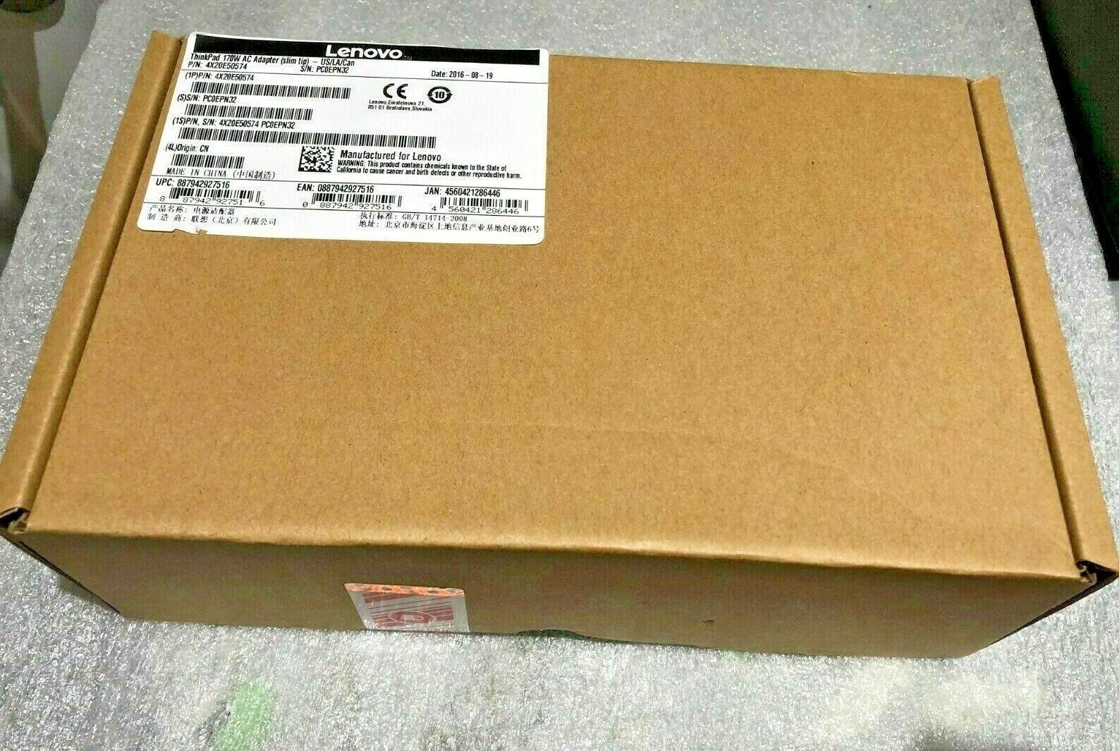 Lenovo 4X20E50574 ThinkPad 170W AC Adapter