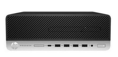 HP ProDesk 600 G4 SFF Computer i5-8500 3GHz 6-Core 8GB DDR4 256GB NVMe DVDR W11 HP ProDesk 600 G4 SFF Computer i5-8500 3GHz 6-Core 8GB DDR4 256GB NVMe DVDR W11