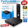 TVPLUS PRO MAX Android 4GB+64GB IPTV TV Box 2.4/5G Duo Band WiFi 600M BT Remote