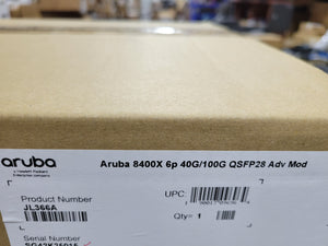 JL366A Aruba HPE 8400X 6-port 40GbE/100GbE QSFP28 Advanced Module - Brand New