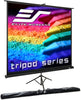 Elite Screens Tripod- 85-inch, Adjustable Multi Aspect Ratio Portable Pull Up Projection Projector Screen, T85UWS1