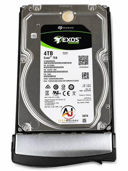 Seagate 1V4107-005 HDD 4TB SAS Internal Hard Drive with Caddy- Enterprise