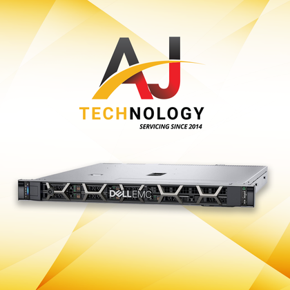 Dell PowerEdge R350 1U Server 1X E-2336 2.9GHZ 6C 32GB 2x 960GB SSD H345 2xPSW