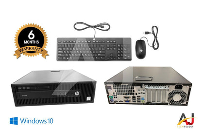 HP DeskPro G2 SFF Intel Pentium G4500 3.50GHz/4GB DDR4/500GB/DVDRW/ Win 10 Pro