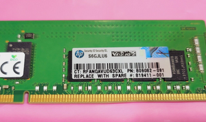 Lot of 2 HP 16GB 1Rx4 PC4-2400 ECC RDIMM Server Memory 809082-091
