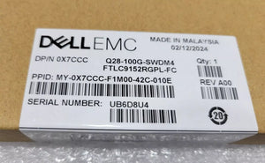 01M0C3 Dell EMC SFP-1G-T-WP 1000BASE-T SFP Copper RJ45 FCLF8521P2BTL-DL 01M0C3