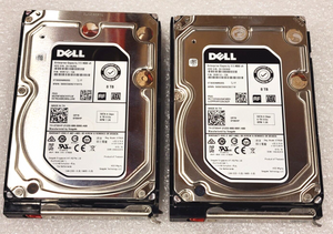 Lot of 2 Dell 8TB 7.2K 3.5" SATA Enterprise Hard Drive 0T05HP T05HP ST8000NM0055