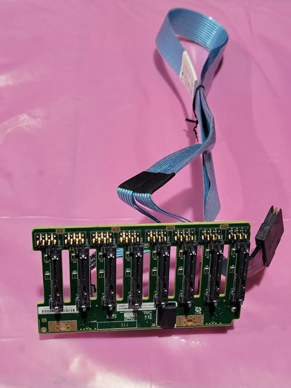 HP DL380 Gen9 8x SFF Backplane Board With SAS Cable 832305-001 / 747559-001