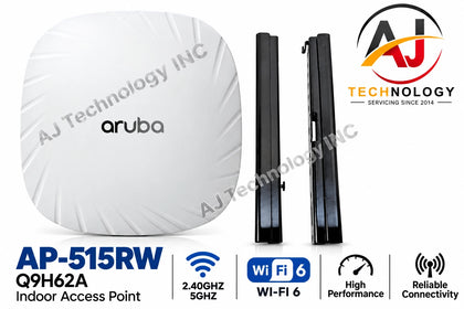 Q9H62A AP-515-RW HPE AP-515 802.11ax 5.40Gbit/s 2.40,5GHZ Wireless Access Point