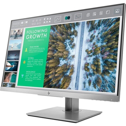 HP EliteDisplay E243 23.8-Inch Screen LED-Lit Monitor Silver VGA/Display/HDMI