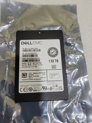 Dell 1.92TB 6Gbps SATA 2.5" SSD PM883a