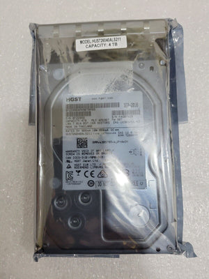 HGST 7K6000 3.5" 4TB 7.2RPM SAS 12Gbps 128MB Cache(TCH SED/512n) HDD New Open