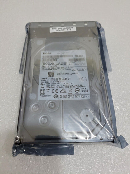 HGST 7K6000 3.5" 4TB 7.2RPM SAS 12Gbps 128MB Cache(TCH SED/512n) HDD New Open