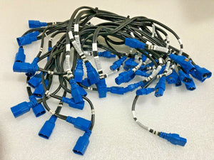 Lot Of 24 C13-C15 2.5' Signal Data Power Cable