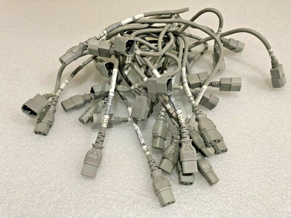Lot of 16 IEC to IEC AC Power Cable 0.5m