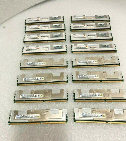 Lot of 16 Compatible for HP Server 398708-061 4GB PC2-5300F DDR2 667 ECC Memory