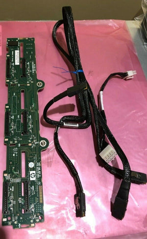 Compatible For HP DL380 G6/7 LFF SAS Backplane Board 457174-003 with cables