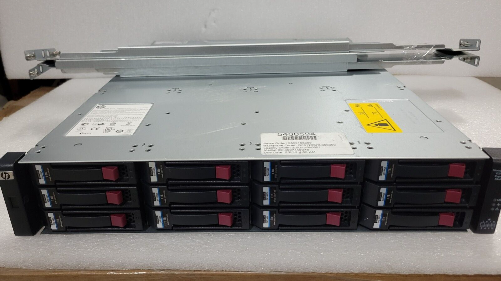 Hp Modular Computing Box HP AP843A StorageWorks Modular Array P2000 Dual I/O LFF Enclosure 12x1