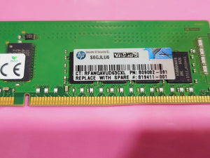 Lot of 50 HP 16GB DDR4-2400 RAM 1Rx4 PC4-2400T 805349-B21 819411-001 809082-091