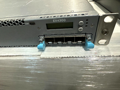 Juniper EX4300-24T L2/L3 Ethernet Switch, 24 x 10/100/1000 BaseT Ports 2PSU 350W
