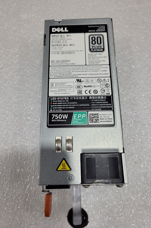 Dell D750E-S6 Power Supply 750W 80 Plus 05RHVV For R730 R730xd R630 T430 T630