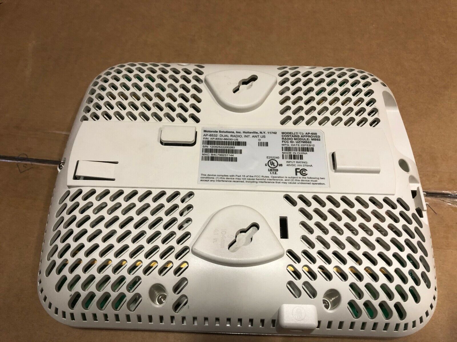Metarol Ap Motorola AP 6532 Dual Radio Wireless Access Point