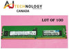Lot of 100 HP 16GB DDR4-2400 RAM 1Rx4 PC4-2400T 805349-B21 819411-001 809082-091