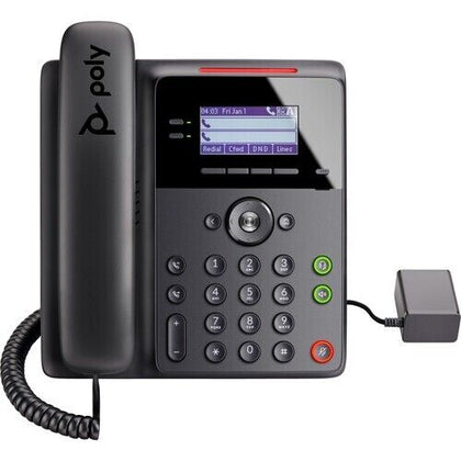 Poly Edge B10 IP Desk Phone with Power Adapter