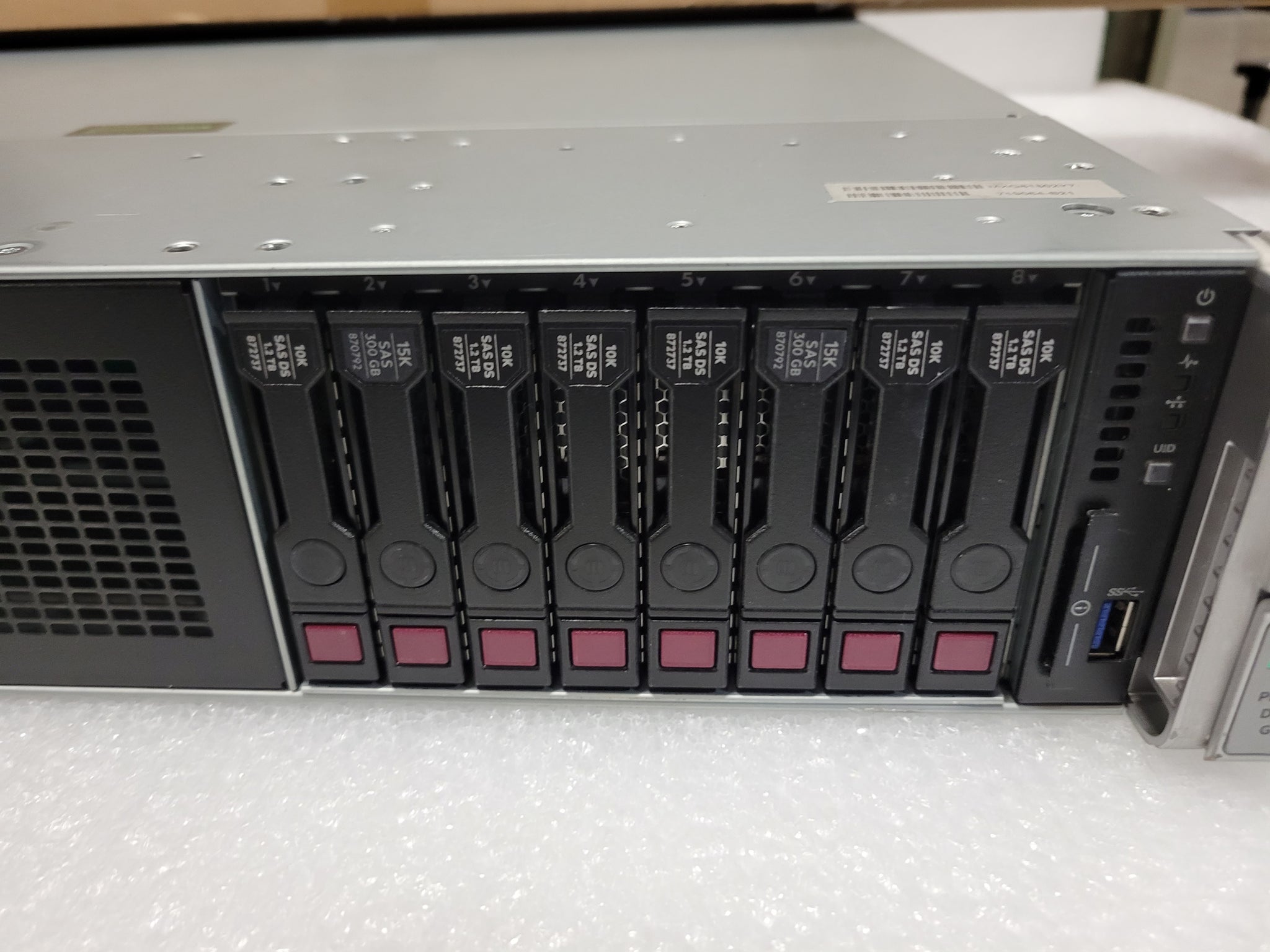 HP Proliant DL380 G9 Server 2x E5-2690 V4 14 Core 2.60GHZ 192GB Ram 1.