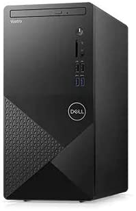 Dell Vostro Tower 3888 Computer i3-10100 3.6GHZ 4GB 1TB DVDRW Win10 Pro Wifi