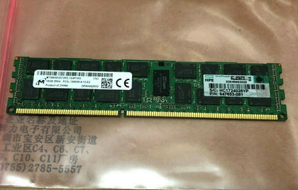 HP 16GB 2RX4 DDR3 PC3L-10600R RAM Memory 647901-B21 647653-081 664692-001 G8