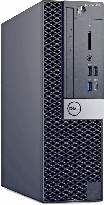Dell Optiplex 7070 SFF Desktop Computer i5-9500 3GHZ 8GB 1TB DVDRW Win 10 Pro