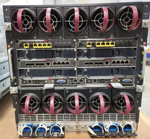 HP Blade System C7000 Enclosure 2 x 638526-B21/ 2x 658250-B21/2 x708046-001/6PSW