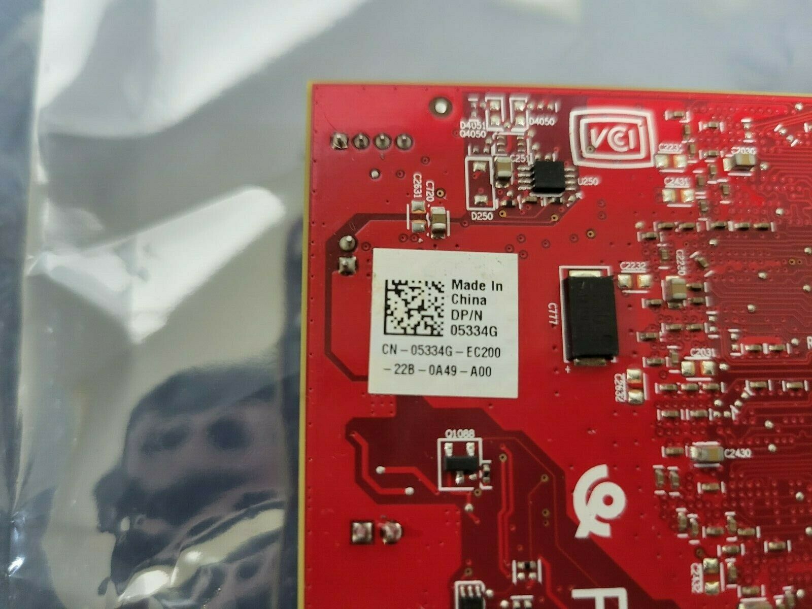 AMD Radeon RX540 4GB GDDR5 Video Card High Profile Dell: 05334G