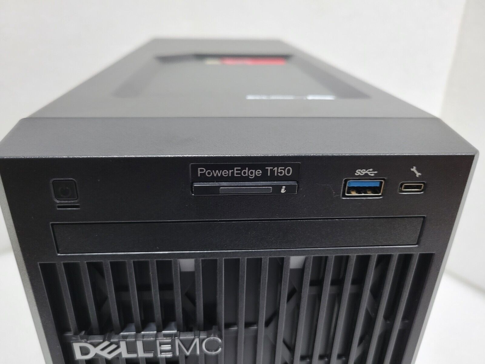 T150 Rear Poweredge Dell PowerEdge T150 Tower Server Gold G6405T 24GB 2x480GB SSD WinSer20
