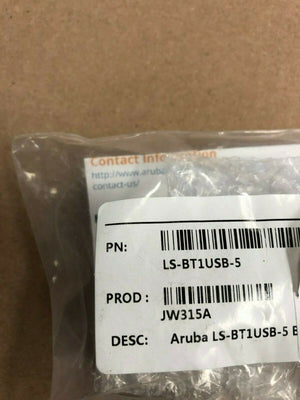 HPE Aruba LS-BT1USB-5 Bluetooth 5pk USB-JW315A