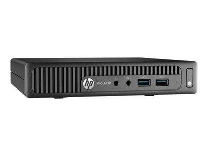 HP ProDesk 400 G2 Mini desktop G3900T 2.6 GHz 4GB 128GB SSD Windows 10 wifi