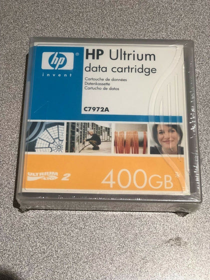 New HP LTO-2 Ultrium 400GB Data Cartridge Tape C7972A( 5Pcs one Set)