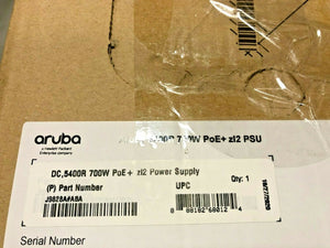 J9828A#ABA HPE 5400R 700W PoE+ zl2 Power Supply New Open Box