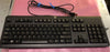 HP wired USB black keyboard KU-1156 PN 672647-003