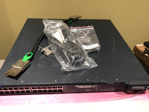 Juniper EX4200-24T24port 1Gbps 8port PoE Layer 3Network Switch 2 PSU Ears VPC c