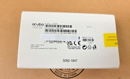 J9150D Aruba 10G SFP+ LC SR 300m MMF Transceiver - New